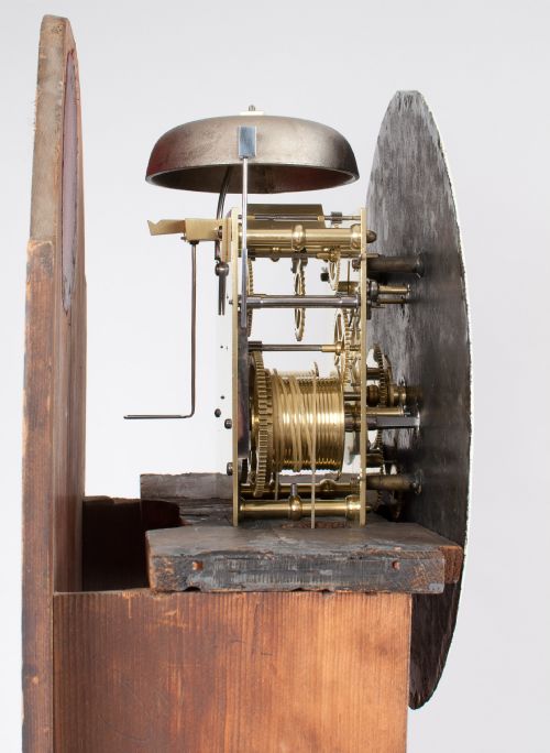 fig 2. A Regency 8 day long case / Grandfather clock by Robert Bryson of Edinburgh.