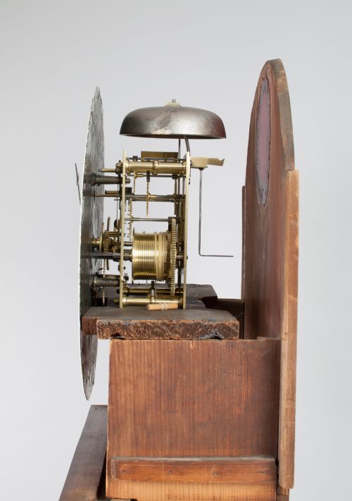 fig 4. A Regency 8 day long case / Grandfather clock by Robert Bryson of Edinburgh.