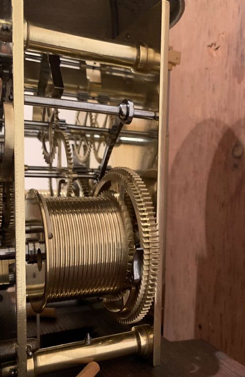 fig 4. James Macfarlane Of Edinburgh Longcase / Grandfather / Regulator Clock C.1865