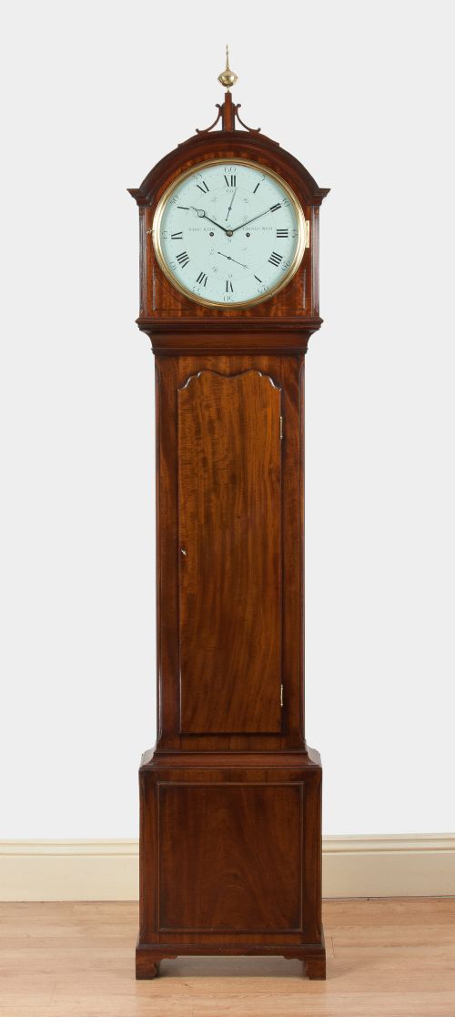 
Thomas Reid of Edinburgh,  Mahogany Longcase / Grandfather Clock C.1790
