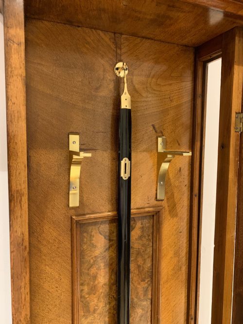 fig 6. A fine quality Altdeutsch Vienna Regulator wall clock, circa 1875,