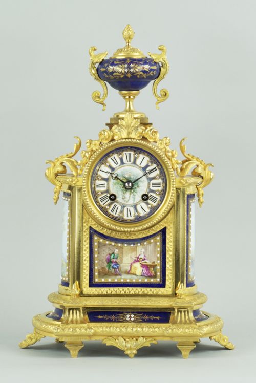 A Fine Quality Ormolu French Mantel Clock C.1880