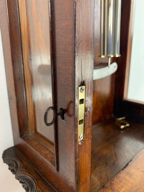 fig 5. A Fine Quality Carved Oak 8 Day Regulator Wall Clock c.1860