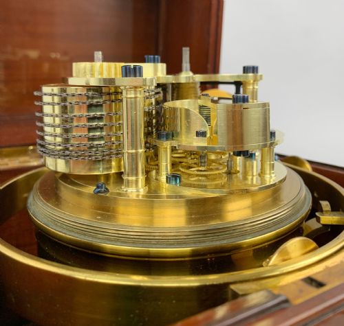 fig 3. A fine quality 8 day marine chronometer by Robert Roskell, Liverpool. c.1839.