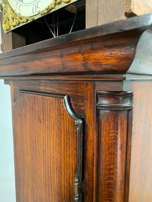 fig 7. Whitehurst Of Congleton Oak Long Case / Grandfather Clock C.1750