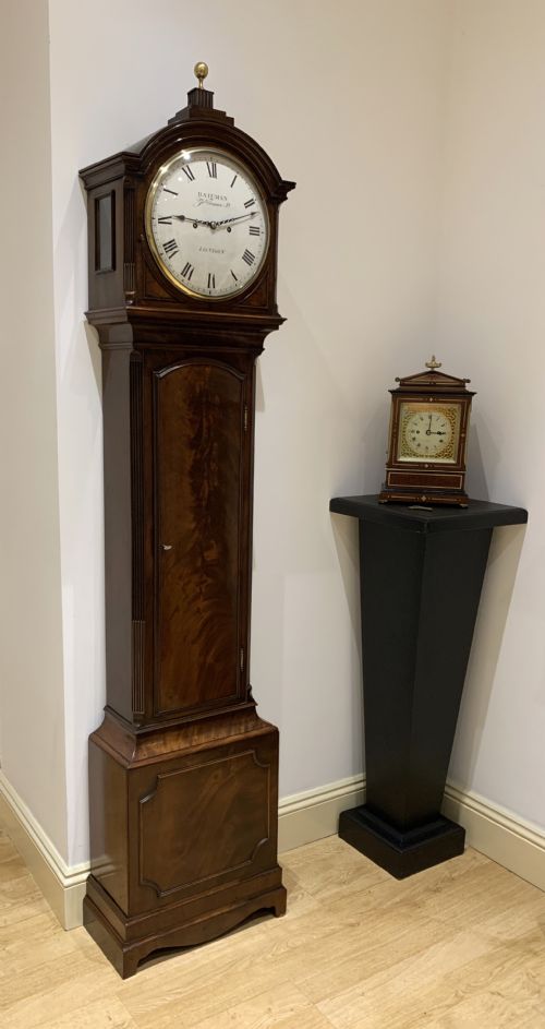 fig 1. Bateman Of London, Georgian Long Case / Grandfather Clock.