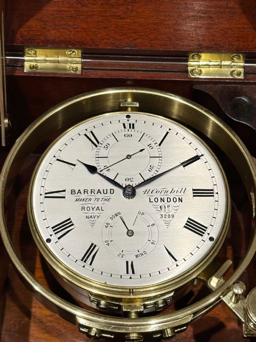 A FULLY SERVICED TWO DAY MARINE CHRONOMETER BY BARRAUD OF LONDON C1850 - ADDITIONAL PHOTO 11
