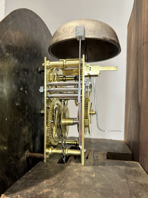 fig 2. Samuel Hill, Sheffield, Georgian Mahogany Long Case / Grandfather Clock.