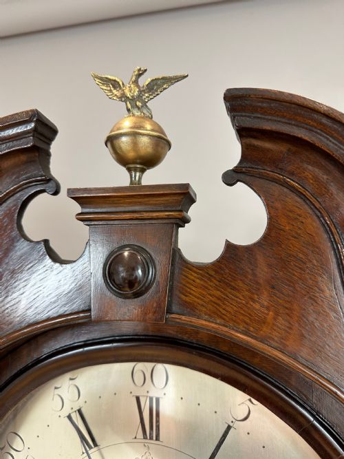 fig 5. Samuel Hill, Sheffield, Georgian Mahogany Long Case / Grandfather Clock.