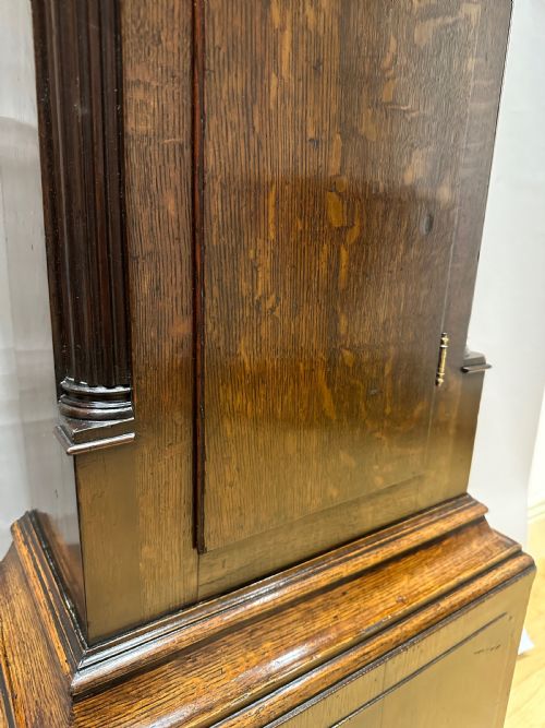 fig 6. Samuel Hill, Sheffield, Georgian Mahogany Long Case / Grandfather Clock.