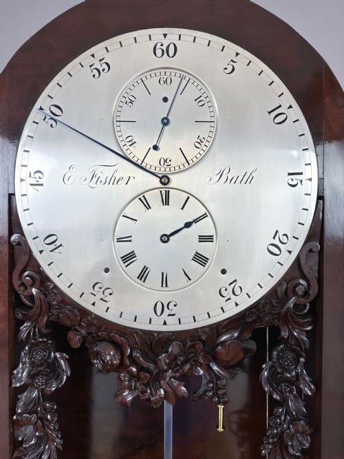 fig 1. A Fine quality Regulator / longcase / grandfather Clock.