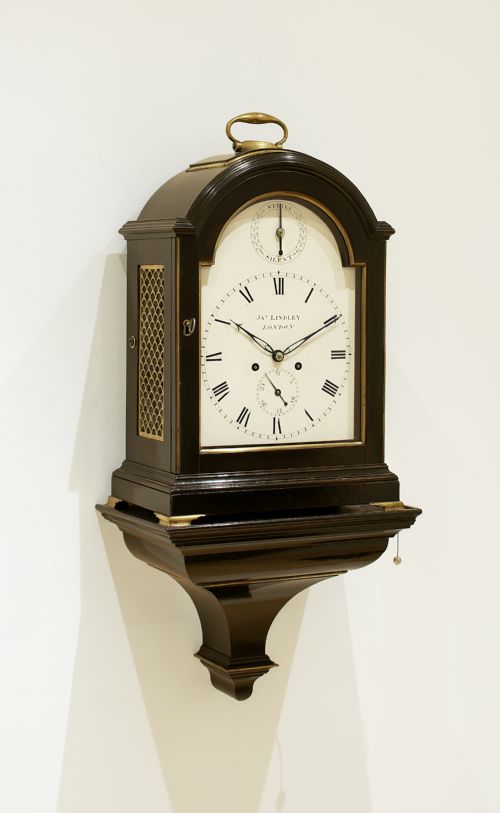 A Fine Quality Georgian Bracket / Mantel / Wall Clock by James Lindley of London.