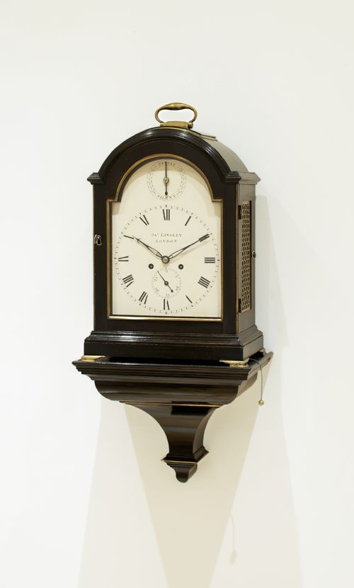 fig 1. A Fine Quality Georgian Bracket / Mantel / Wall Clock By James Lindley of London.