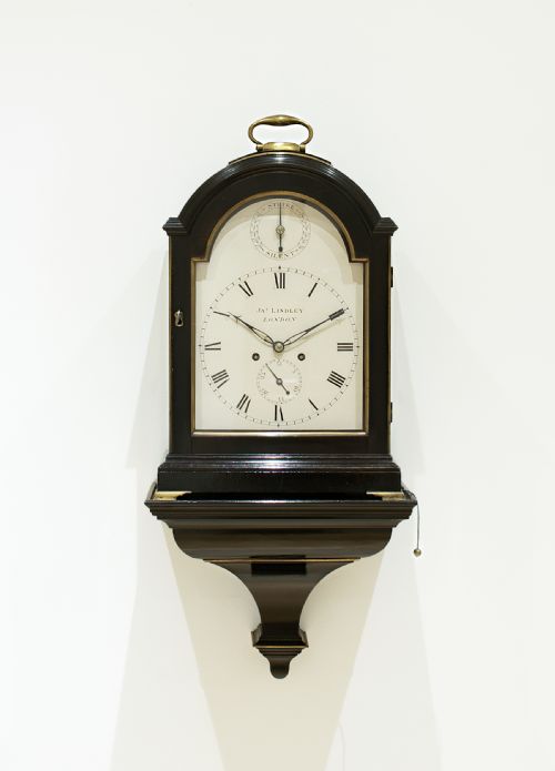 fig 2. A Fine Quality Georgian Bracket / Mantel / Wall Clock By James Lindley of London.