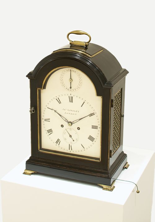 fig 3. A Fine Quality Georgian Bracket / Mantel / Wall Clock By James Lindley of London.