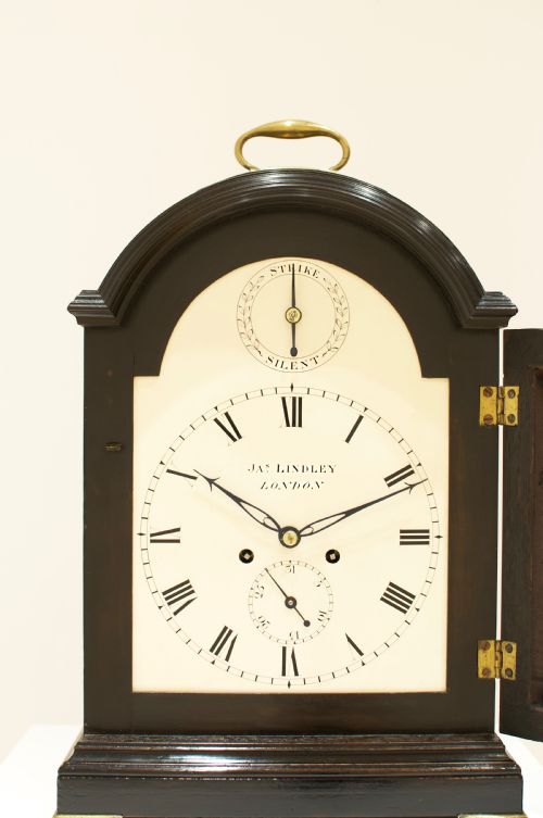 fig 7. A Fine Quality Georgian Bracket / Mantel / Wall Clock By James Lindley of London.