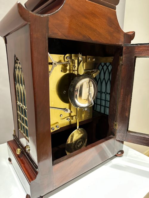 fig 4. A Fine Quality Bracket / Mantel / Wall Clock By James Ritchie of Edinburgh