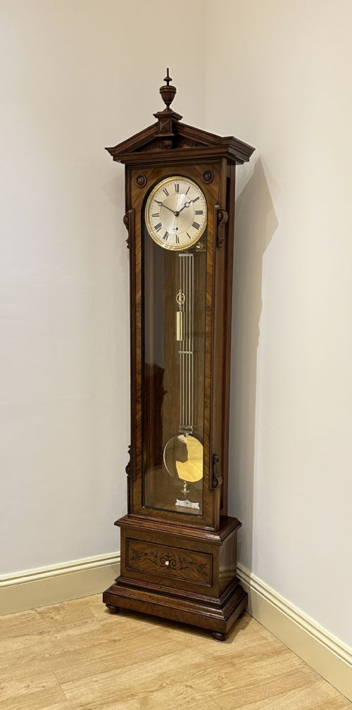 fig 1. A Lenzkirch Precision Regulator, Longcase, Long Case, Grandfather Clock, Circa 1880.