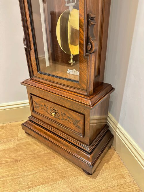 fig 6. A Lenzkirch Precision Regulator, Longcase, Long Case, Grandfather Clock, Circa 1880.