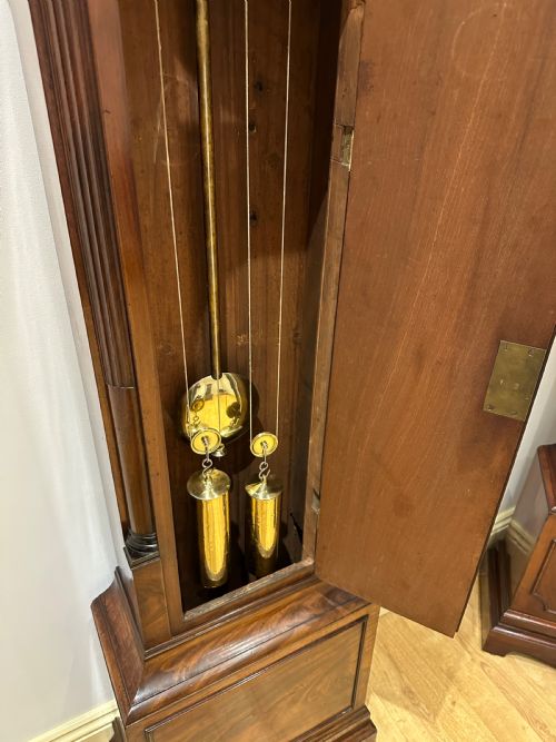 BARWISE OF LONDON GEORGIAN LONG CASE GRANDFATHER LONGCASE CLOCK - ADDITIONAL PHOTO 11