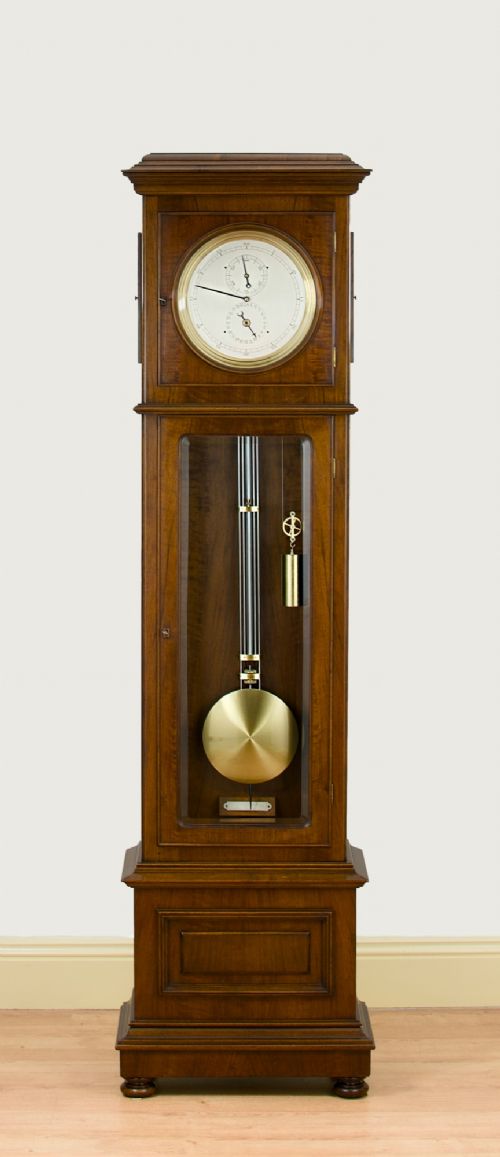 A LENZKIRCH PRECISION REGULATOR LONGCASE GRANDFATHER CLOCK CIRCA 1901