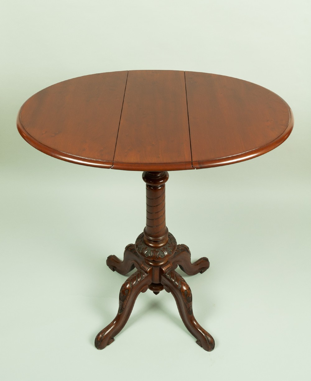 Mahogany Tripod Occasional Table
