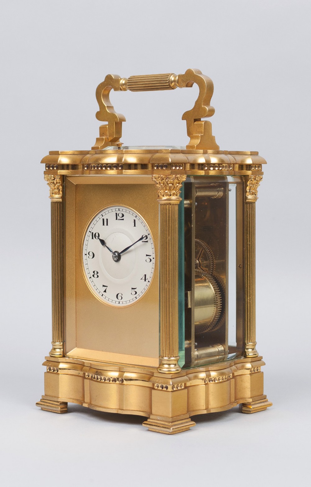 French Striking and Repeating Carriage Clock