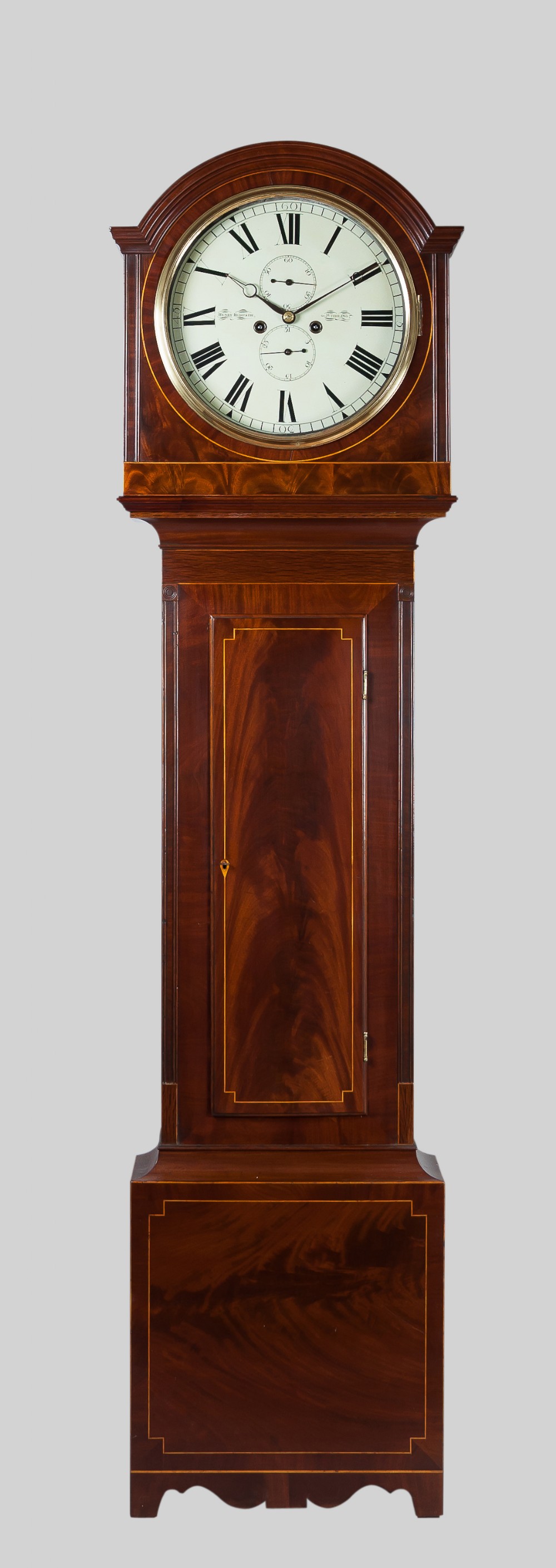 Mahogany Longcase/Grandfather clock by Redpath of Stirling c.1820