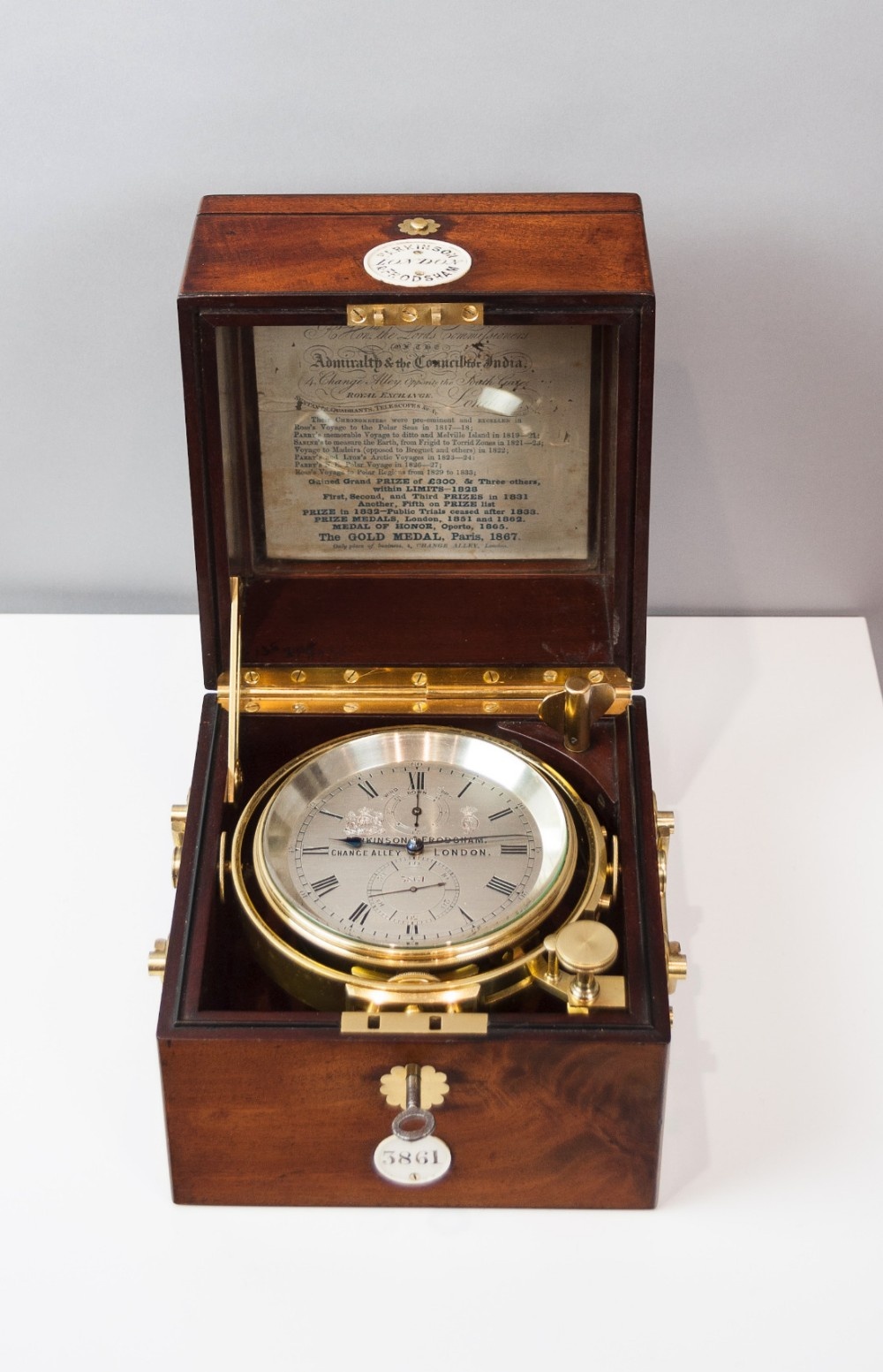 A Marine Chronometer by Parkinson & Frodsham London, circa 1870