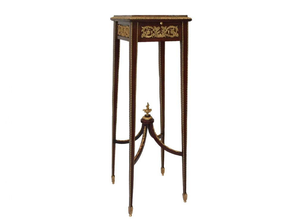 A French Mahogany & Ormolu Mounted Stand, circa 1880. View IV