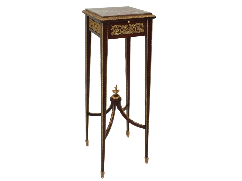 A French Mahogany & Ormolu Mounted Stand, circa 1880. View VII