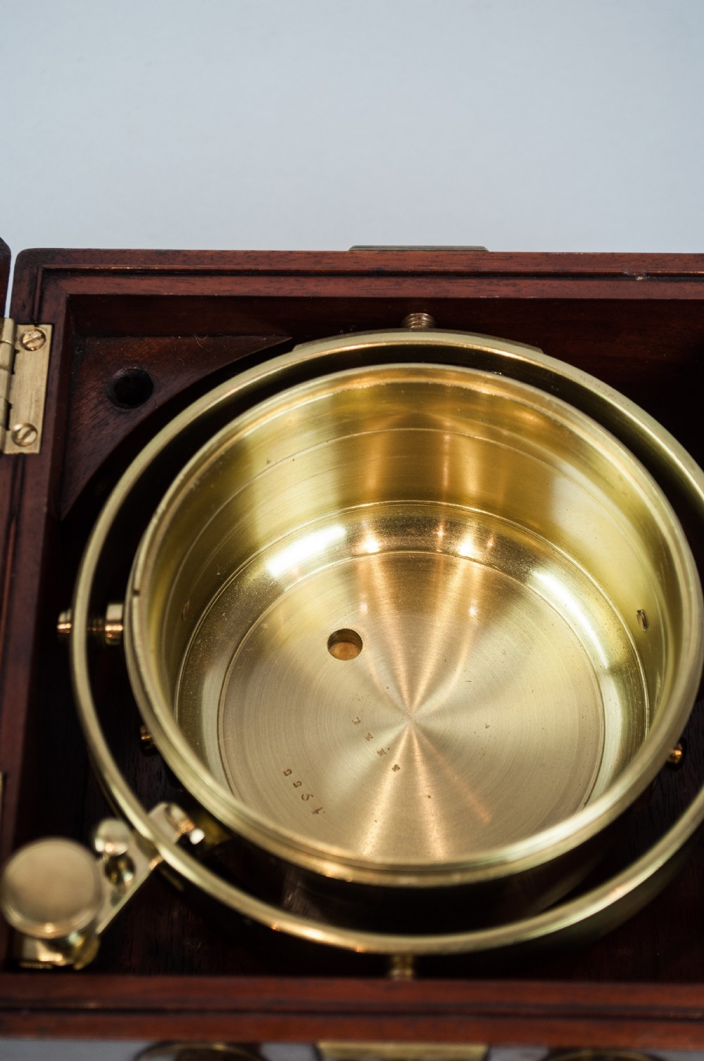 Marine Chronometer by EJ Dent Of London With Staple Balance, Circa 1850. View IX