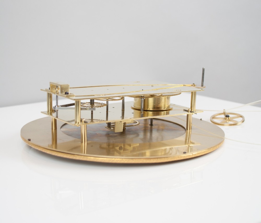 A fine Quality Austrian 'Dachluhr' Regulator Wall Clock, c.1840. View V