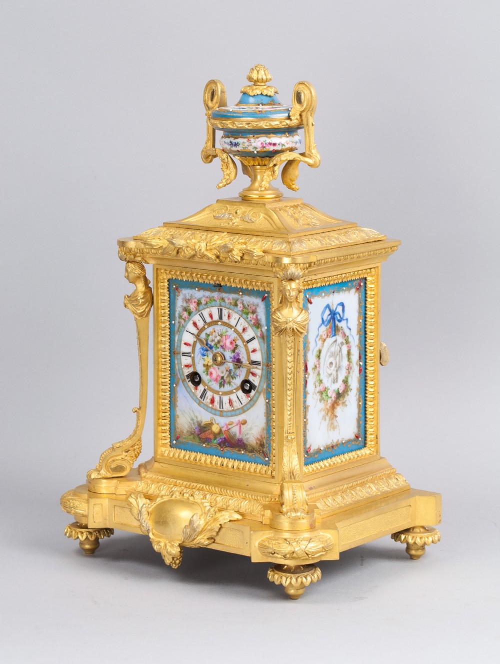A Fine Quality Ormolu French Mantel Clock (France, c. 1870)