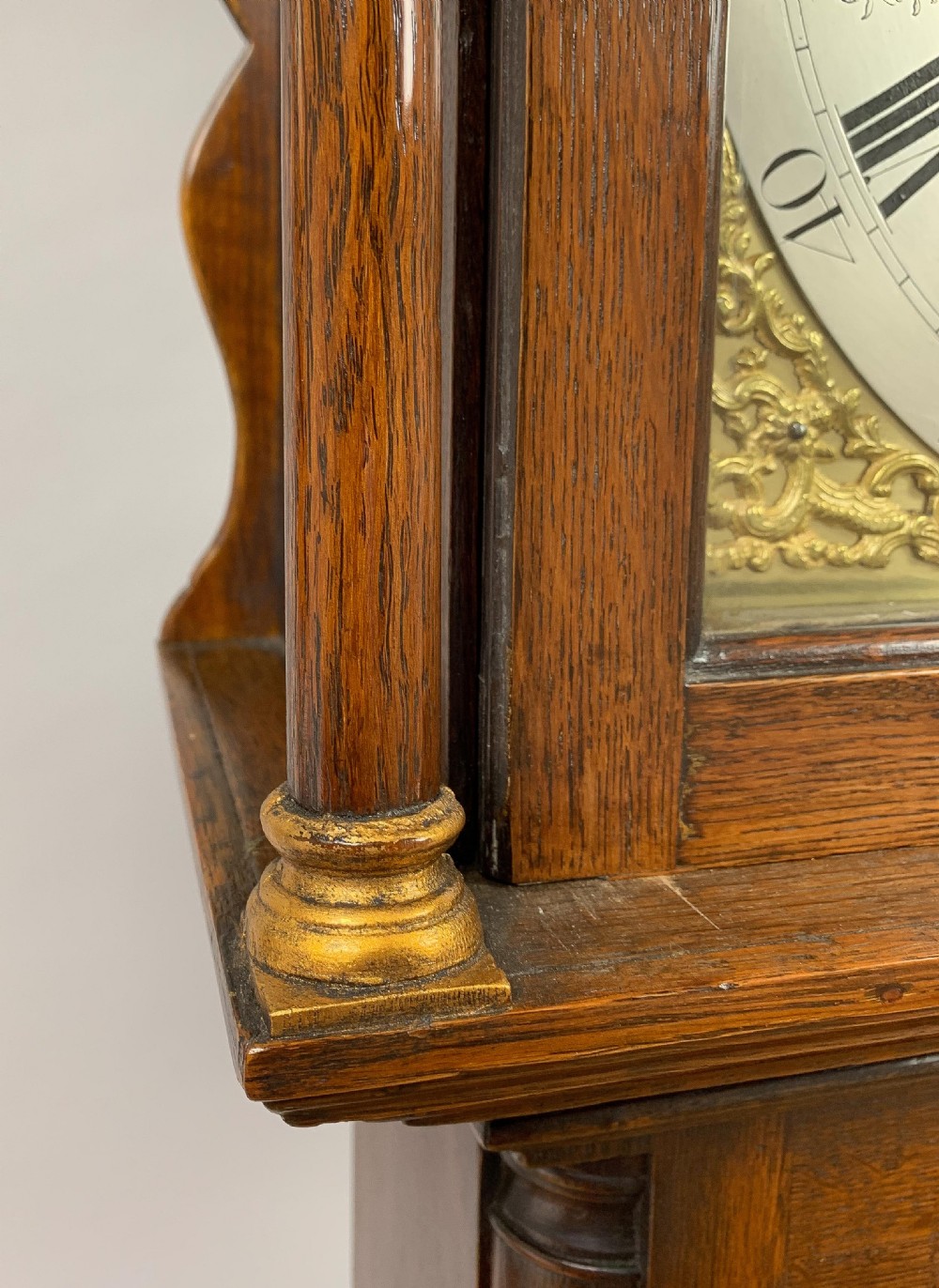 Lawson Of Keighley Oak Long case / Grandfather Clock c.1765 View VIII