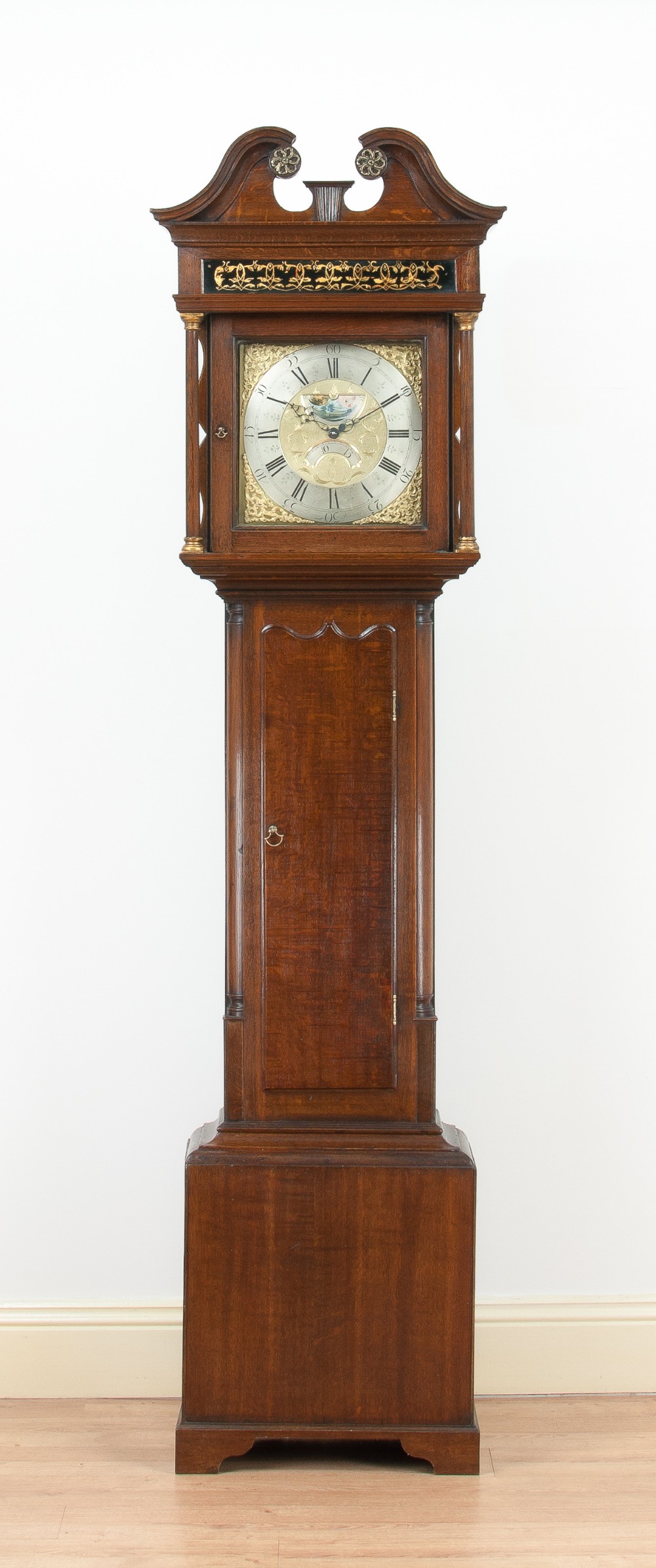 Lawson Of Keighley Oak Long case / Grandfather Clock c.1765