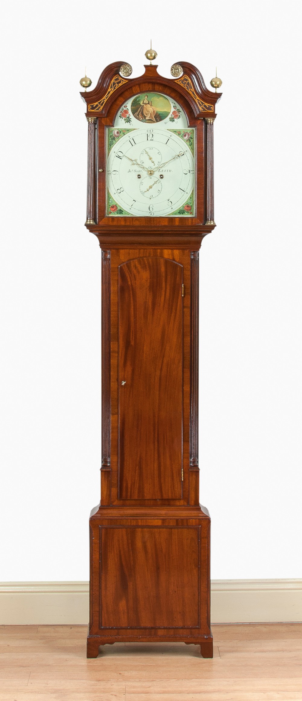James Scott of Leith Long case / Grandfather clock c.1790