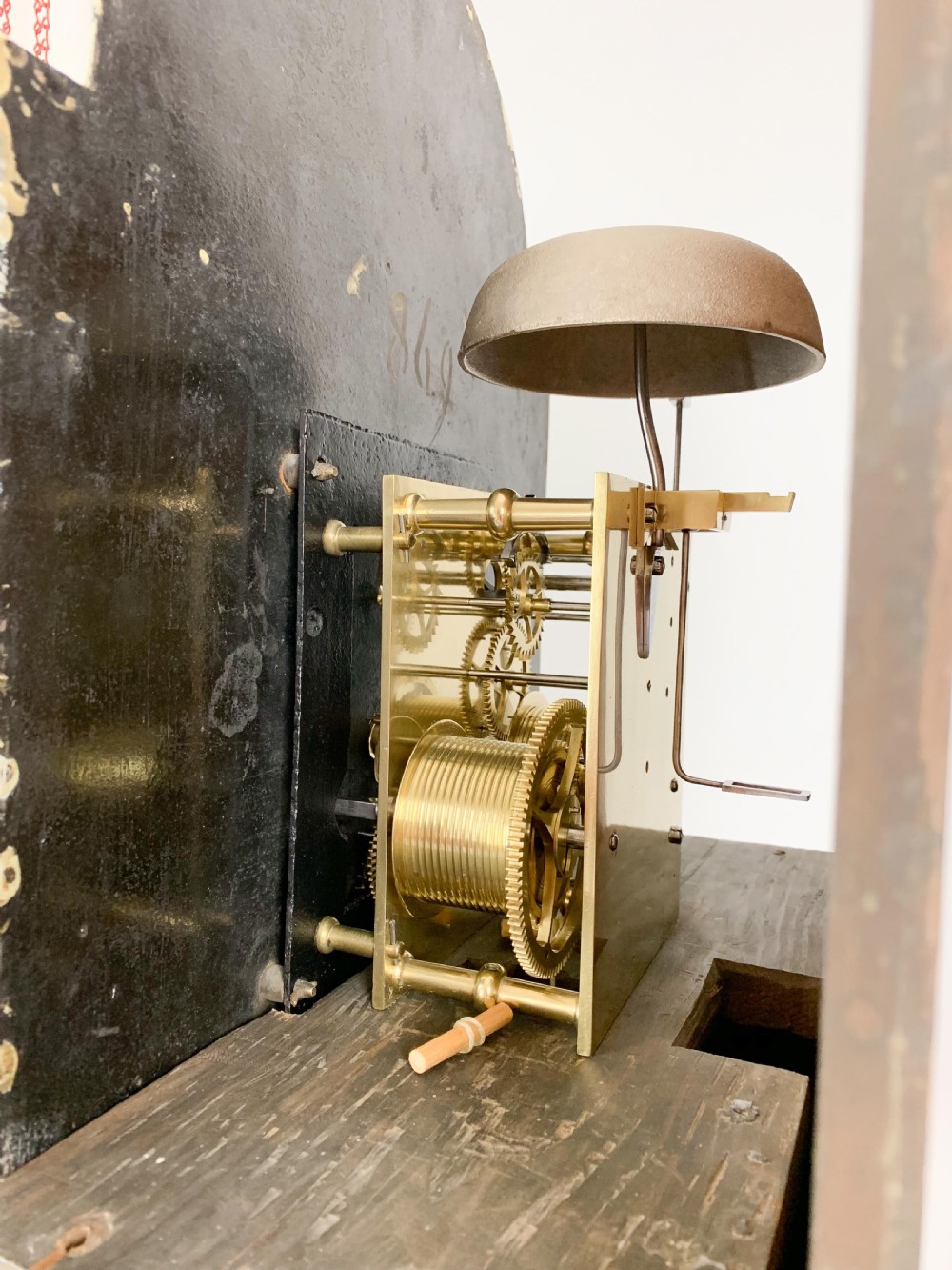 James Scott of Leith Long case / Grandfather clock c.1790 View IV