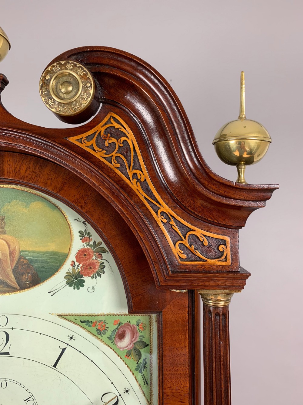 James Scott of Leith Long case / Grandfather clock c.1790 View IX