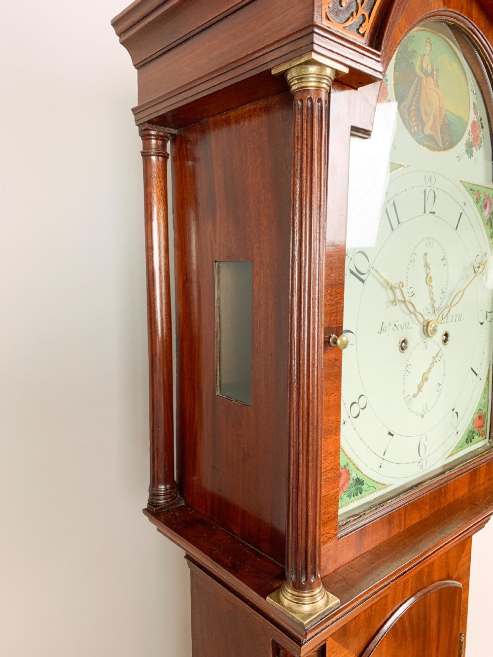 James Scott of Leith Long case / Grandfather clock c.1790 View XI