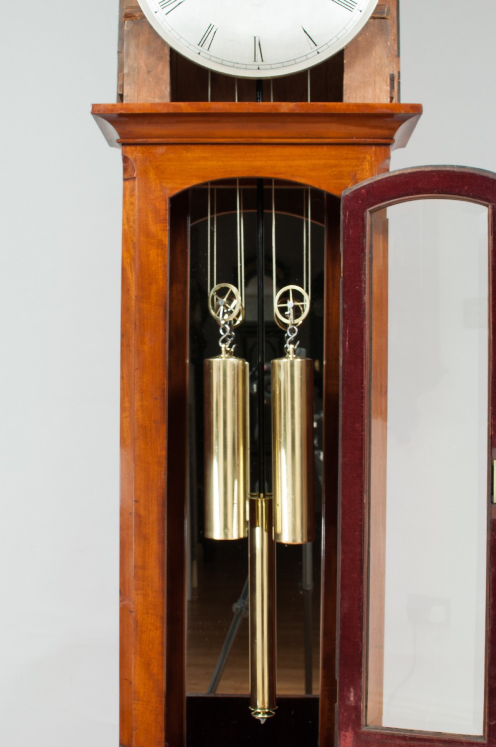 James Macfarlane Of Edinburgh Longcase / Grandfather / Regulator Clock C.1865 View X