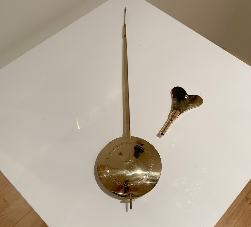 A fine quality 8 day English fusee timepiece trunk dial wall clock by James Hargraves of Bawtry circa 1820 View XIII