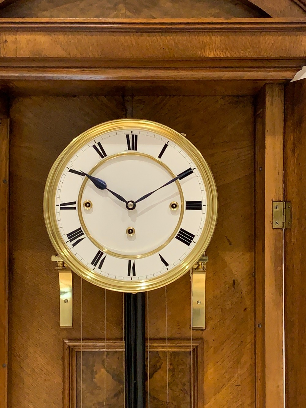 A fine quality Altdeutsch Vienna Regulator wall clock, circa 1875, View IX