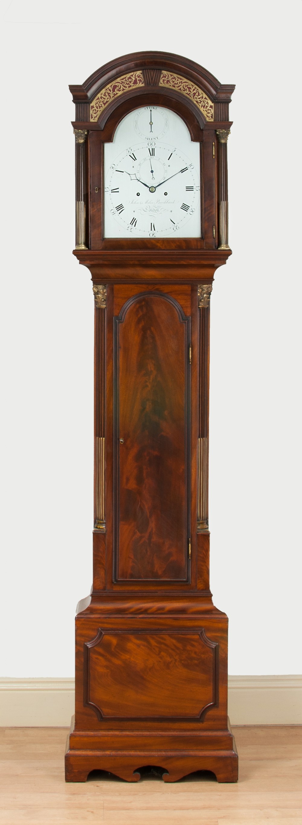 John & Miles Brockbank of London, Long case, Grandfather, Regulator Clock - Circa 1790