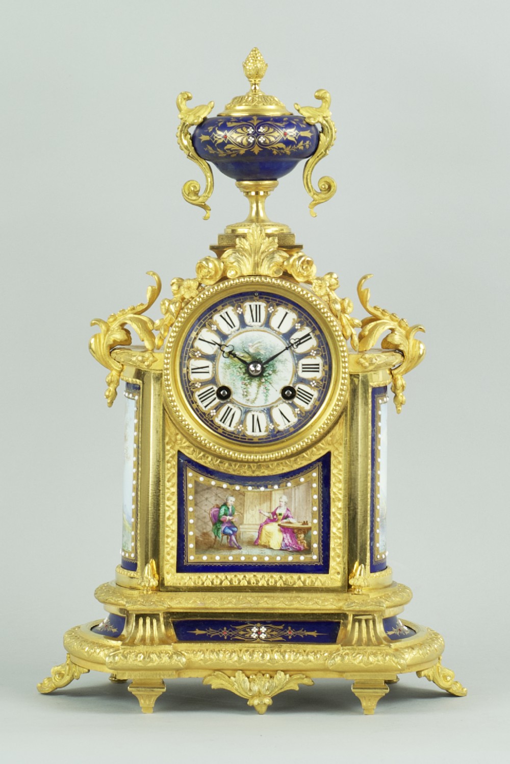 A Fine Quality Ormolu French Mantel Clock C.1880