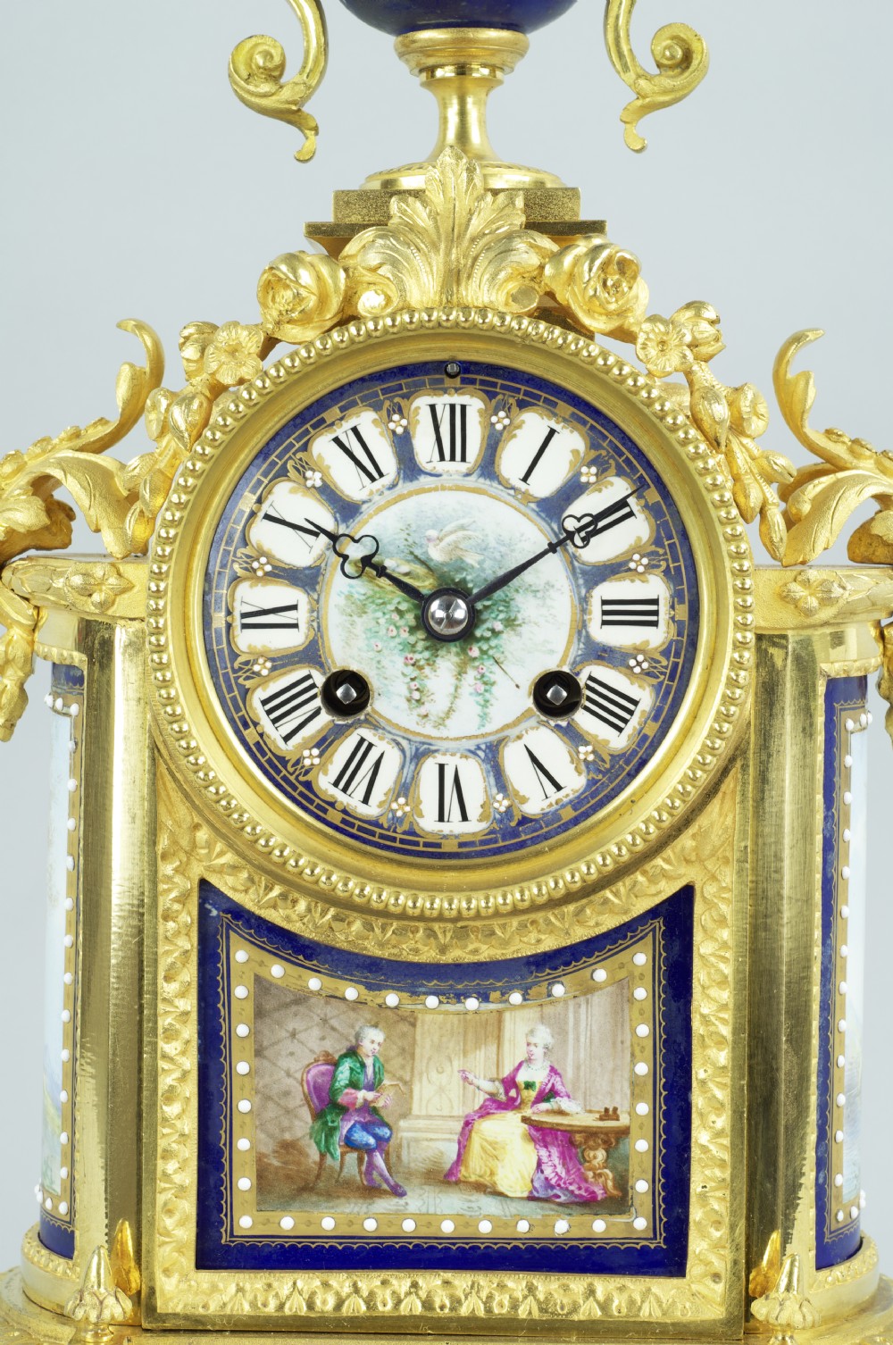 A Fine Quality Ormolu French Mantel Clock C.1880 View IV