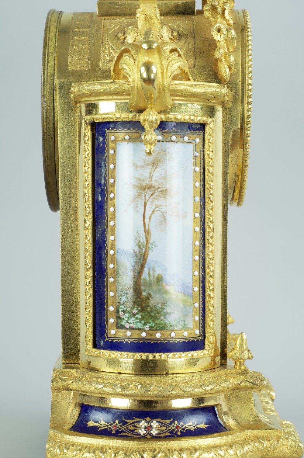 A Fine Quality Ormolu French Mantel Clock C.1880 View VI