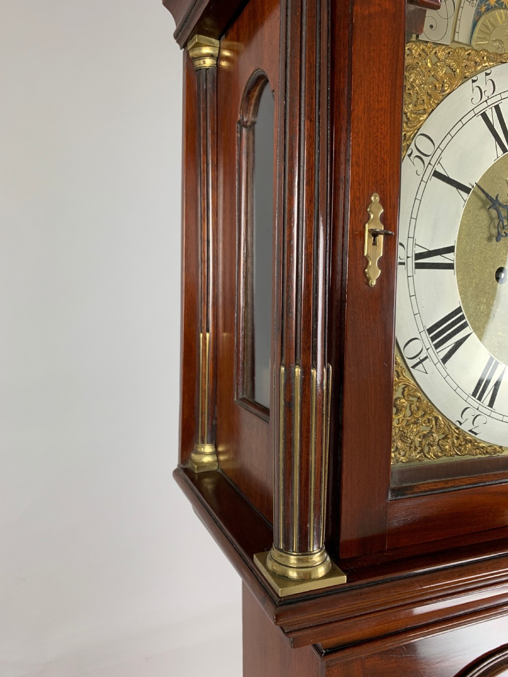 Wright and Sellon Of London, Mahogany Long Case / Grandfather Clock C.1760 View X