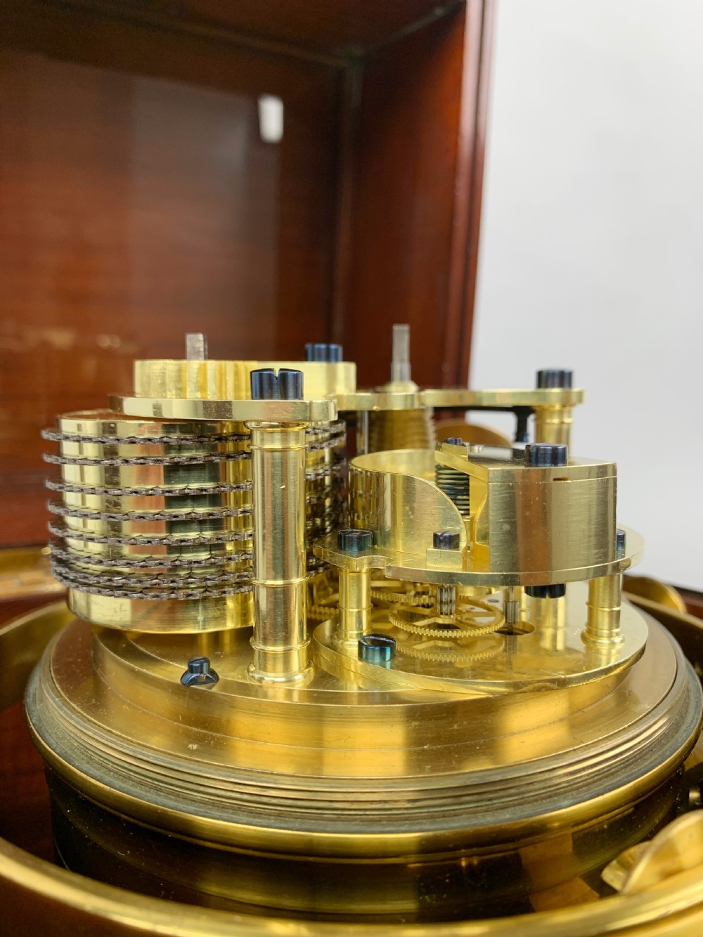 A fine quality 8 day marine chronometer by Robert Roskell, Liverpool. c.1839. View IX