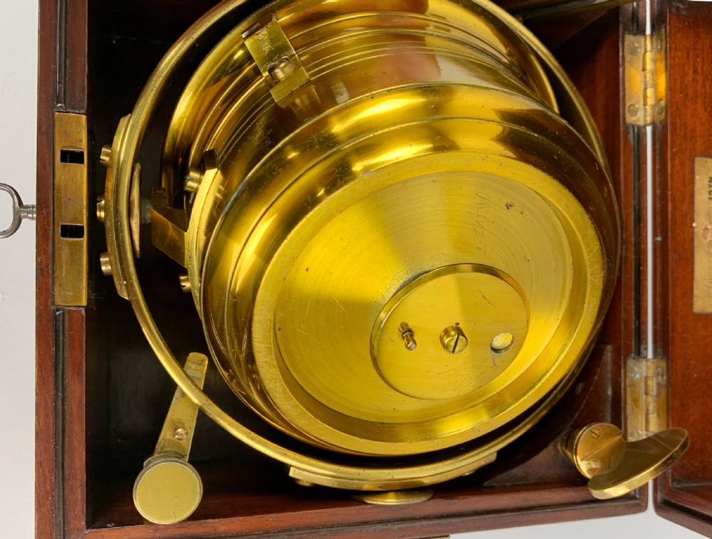 A fine quality 8 day marine chronometer by Robert Roskell, Liverpool. c.1839. View XI